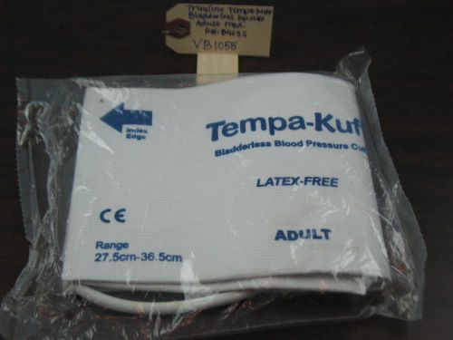 Trimline tempa-kuff bladderless bp cuff adult med. single tube ref: 8903s for sale