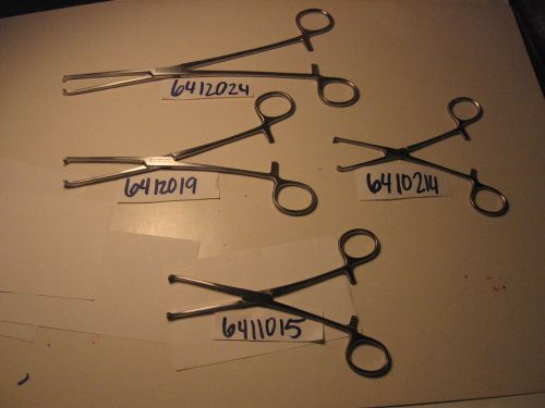 INTESTINAL TISSUE ALLIS FORCEP SET OF 4 (6410214,6411015,6412019,6412024)