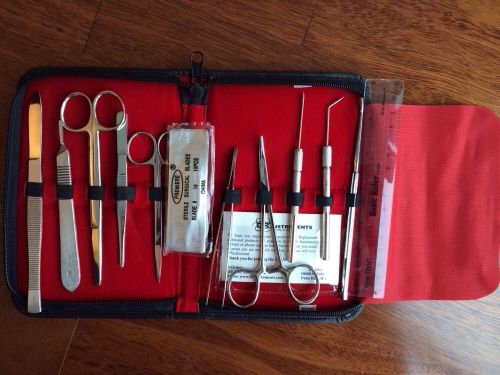 AMA Medical Anatomy Surgery Dissection Kit Surgical Dental Veterinary Kit New