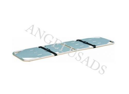 New Medical Emergency Folding Portable Stretcher Aluminum Mobile Sport Camilla