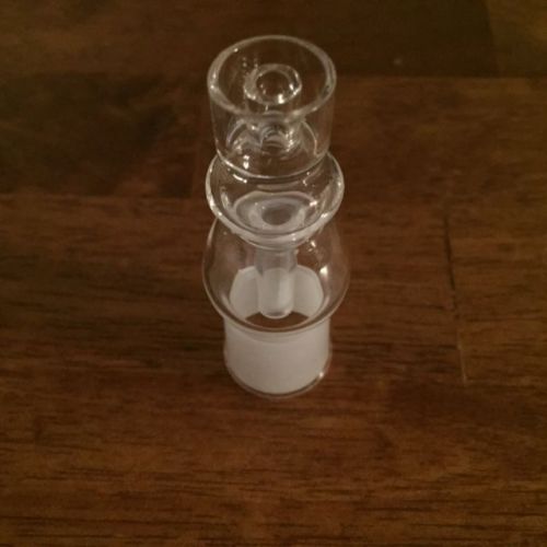 14mm female quartz domeless nail w/ 16mm dish for e-nail barrel coil raised dish for sale