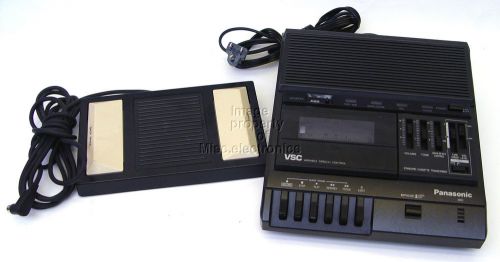 PANASONIC RR-830 STANDARD CASSETTE TRANSCRIBER WITH FOOT PEDAL