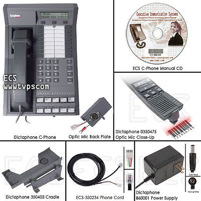 New Dictaphone C-Phone Dictator CPhone OpticMic Barcode