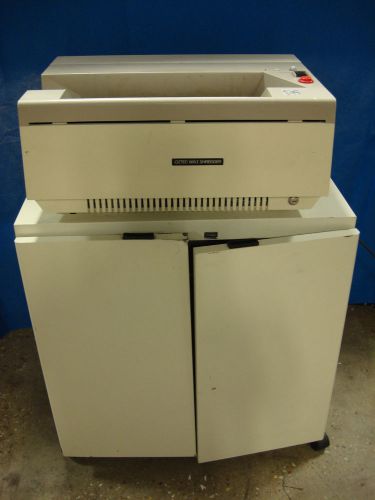 OZTEC 800I COMMERCIAL HEAVY DUTY STRIP PAPER SHREDDER 43 SHEETS N2124480