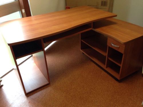 Timber Wooden Office Desk