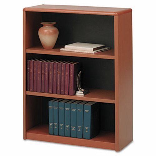 Safco Series Bookcase, 3 Shelves, 31-3/4w x 13-1/2d x 41h, Cherry (SAF7171CY)