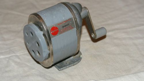 Vintage Original APSCO Giant Manual Draftsman School Pencil Sharpener Desk