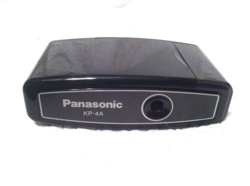 RARE PANASONIC KP-4A Portable Battery Powered Pencil Sharpener FOR PARTS/REPAIR