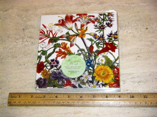 Kensington Florals Sticky Note Portfolio 450 Sticky Notes Metropolitan Museum