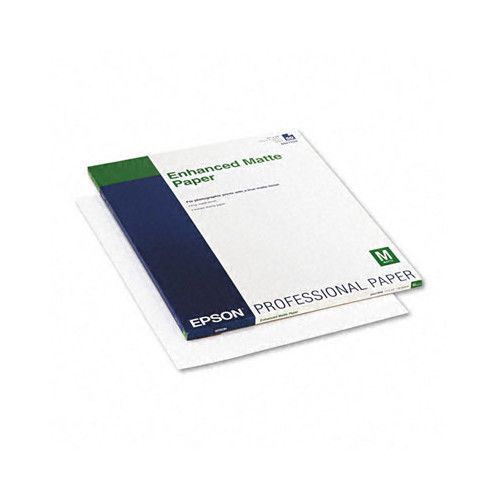 Enhanced Matte Inkjet Presentation Paper, White, 17 x 22, 50 Sheets