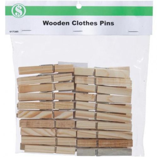 20PC WOODEN CLOTHES PINS HH001-20