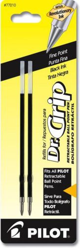 Pilot Dr. Grip Ball Pen Refill Fine Point 2 Count Black