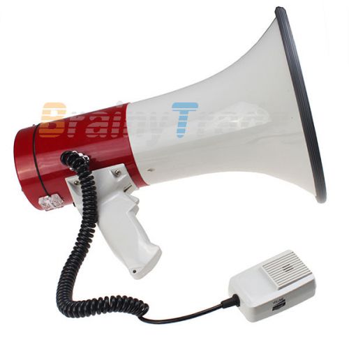 Pro portable amplifier watt loud megaphone w/ speaker outdoor + microphone for sale