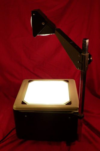 BESELER G-100  DA-LITE PORTA-SCRIBE OVERHEAD PROJECTOR  W 2 BULBS