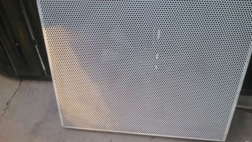 24&#034; x 24&#034; x 3&#034; High Metal Supply Air Grilles w/ Manville Micro Aire LP 7 Total