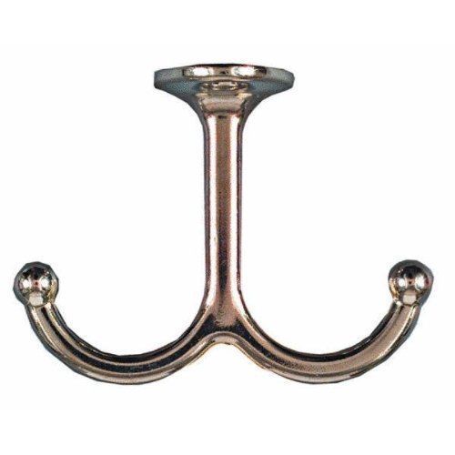 National Hardware V165 Undershelf Coat Hooks in Nickel New