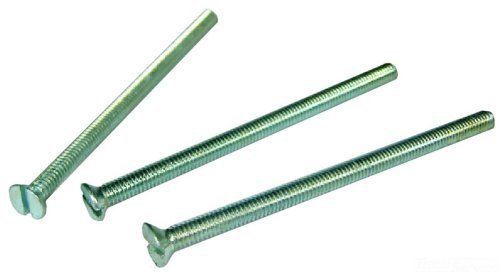 L.H. Dottie FM6323 Machine Screw  Flat Head  Slotted  6-32 TPI by 3-Inch Length