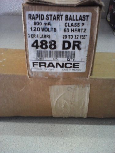 France 488 DR Magnetic Fluorescent Sign Ballast