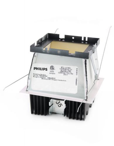 New philips omega 4&#034; led 3500k 1000lm light engine+square reflector downlight for sale