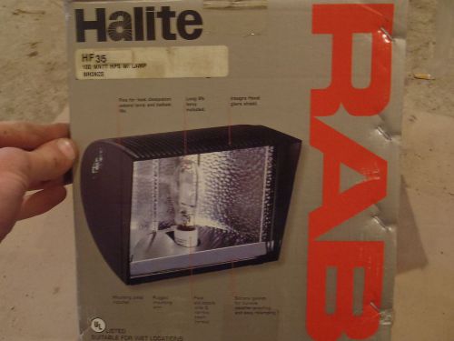 RAB HALITE HF35 100 WATT HPS W/ LAMP  *NIB* WALL LIGHT