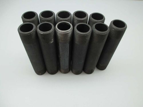 LOT 11 NEW PIPE NIPPLE 6INX1IN NPT D391967