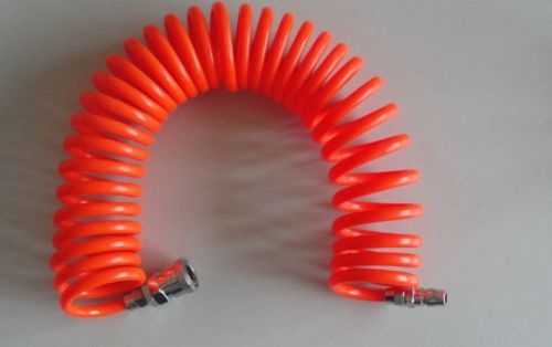 8mm(od) x 5(id) pu recoil air tubing pipe hose with quick connector 6m for sale