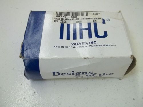 MAC VALVE 82A-BC-000-TM-DAAP-1DA PNEUMATIC VALVE *NEW IN A BOX*