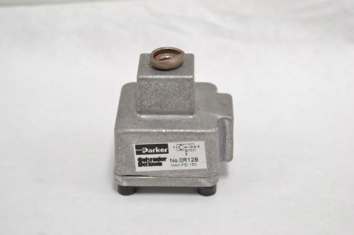 NEW PARKER 0R12B 150PSI 1/8 IN NPT PNEUMATIC EXHAUST VALVE B270922