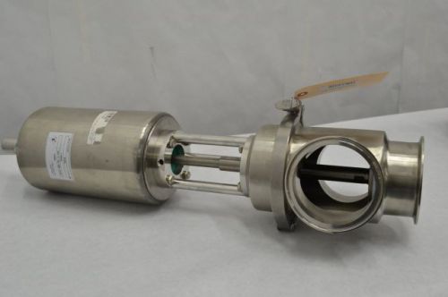 NEW ALFA LAVAL 761TR-30M-20L-4-316L STAINLESS 4IN DIVERTER VALVE B236473