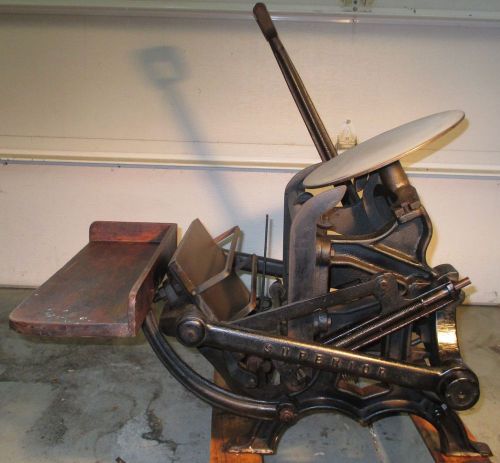 Vintage Craftsman Superior Letterpress Boston