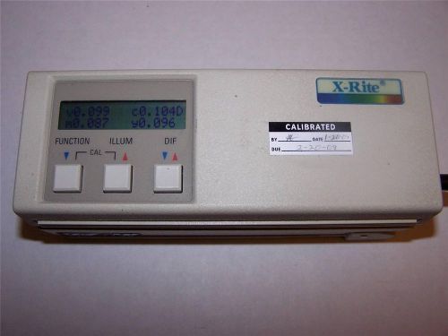 X-RITE 938 SPECTRODENSITOMETER