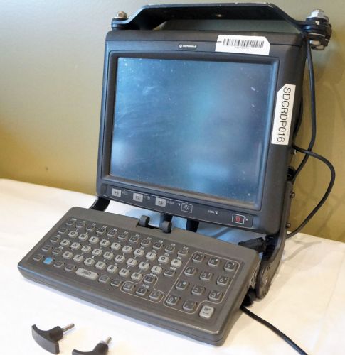 MOTOROLA VC5090 SYMBOL HIGH PERFORMANCE VEHICLE FIXED MOUNT COMPUTER &amp; KEYBOARD