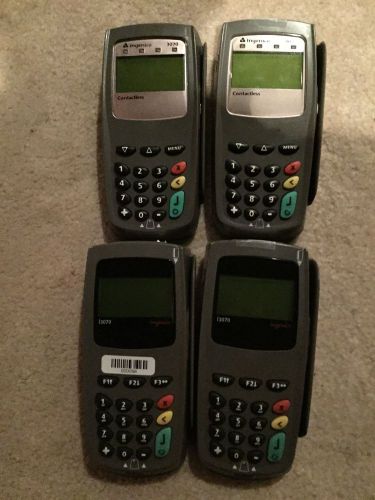 Lot of 4 Credit Card Terminals