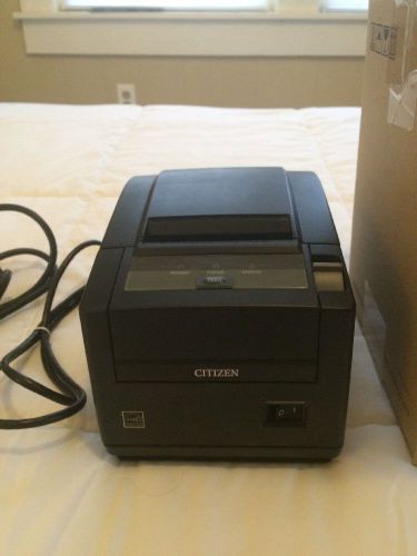 CITIZEN CT-S601 Ethernet USB BLACK THERMAL PRINTER USED Model CT-S601S3WFUBKP