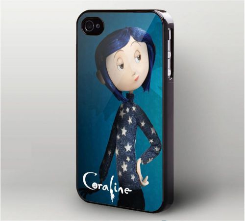 Coraline Cat Movie Cartoon for iPhone &amp; Samsung Galaxy - Case