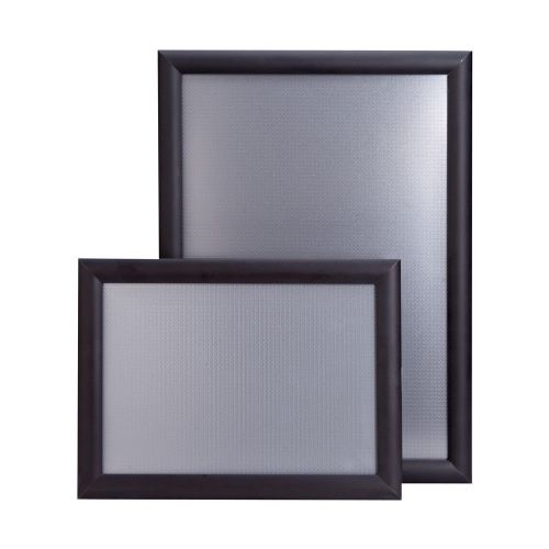 Black Aluminum Poster Snap Frame-8.5&#034;x11&#034;, 1&#034; Profile-10 pack