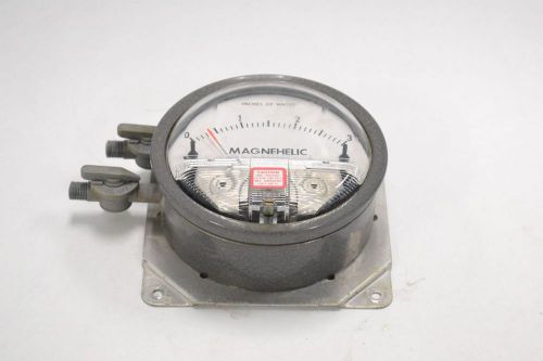 Dwyer 2003 magnehelic pressure 0-3in-h2o 4 in 1/8 in npt gauge b319638 for sale