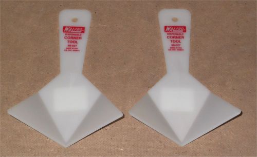 Lot 2x NEW Wallboard Tools Wal-Pro Disposable CORNER TOOL 88-027 drywall/plaster