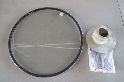 HIGH BAY LIGHT POLYCARBONET LENS INCLUDES CLAMP BAND &amp; INDENTATION  LINE GASKET