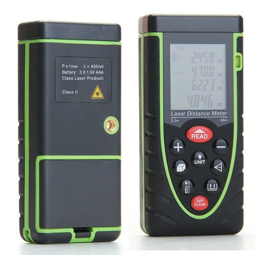 New Digital Laser Distance Meter Range Finder Measure 0.2 to 40m RZ40 M8