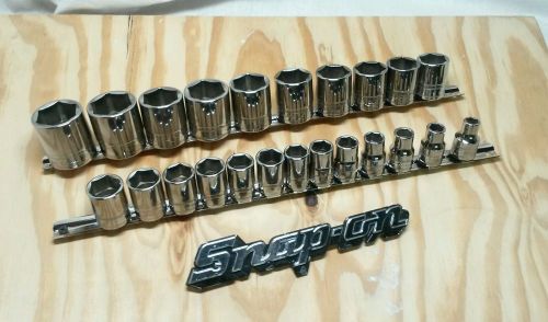 Snap on 323twm socket set 10mm - 32mm 1/2 &#034; drive for sale