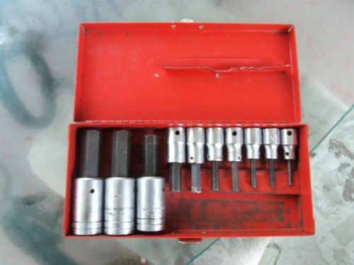 Proto Allen Socket Set #4900 A 1/8 to 5/8 in.