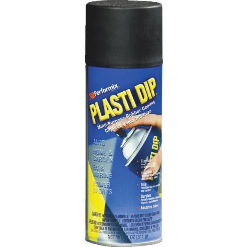 Plastic dip intl. 11203 plasti-dip spray-12oz blk plasti-dip for sale