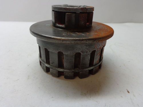 Rigid 1/4&#034; 12R Pipe Die (#18), Set up for Plastic (PVC) Pipe, Used