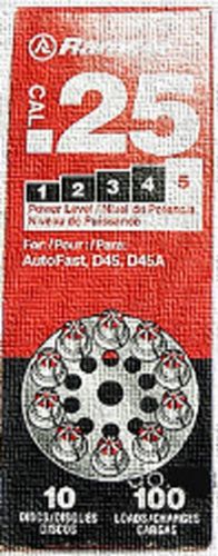 Ramset 5d45 .25 caliber disc load red -new***100 pcs for sale