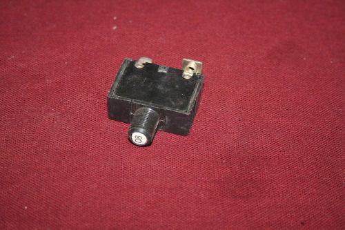 8 Amp 12 Volt Automotive Marine Circuit Breaker Reset Car Truck Short Stop Fuse