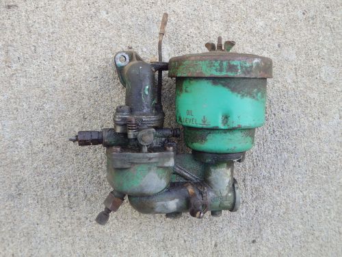 Vintage Briggs &amp; Stratton  Updraft CARBURETOR &amp; Oil Bath air Cleaner