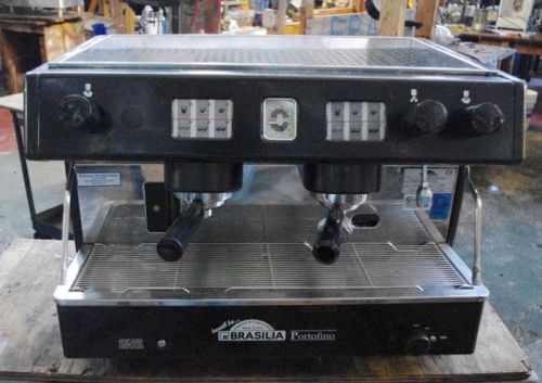 Brasilia espresso/cappuccino machine portofino 2 group for sale