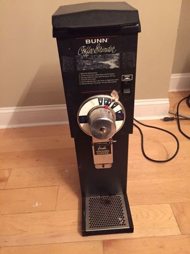 Bunn G3-HD-Black Bulk Coffee Mill Retail Grinder 22100 Grocery Store Market Nice