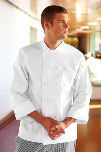 Professional chef wear, chef works bordeaux chef coat (xl) for sale